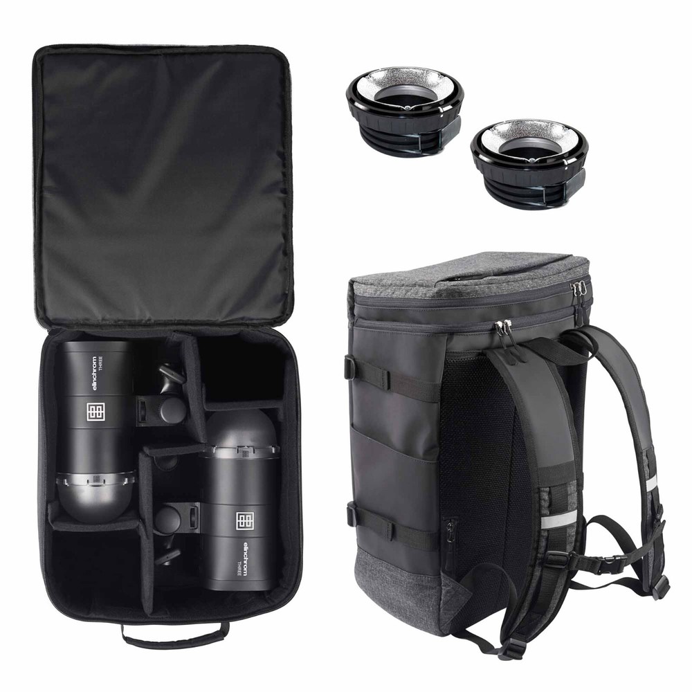 Elinchrom THREE Off Camera Flash Dual Kit #EL20942.2