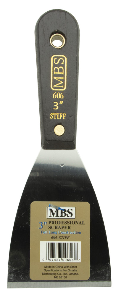 Putty Knife 3" Stiff Blade Professional Quality