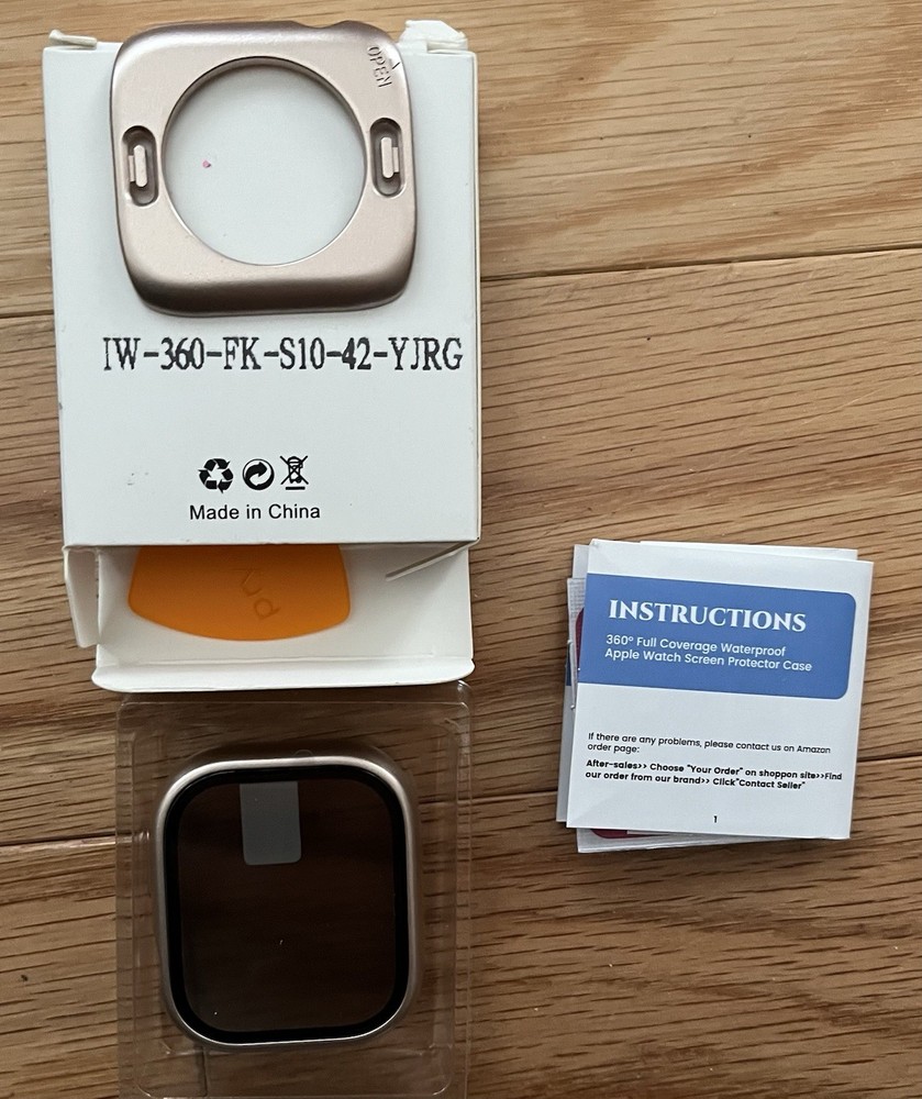 Tensea (2 in 1) for Waterproof Apple Watch Screen Protector Case