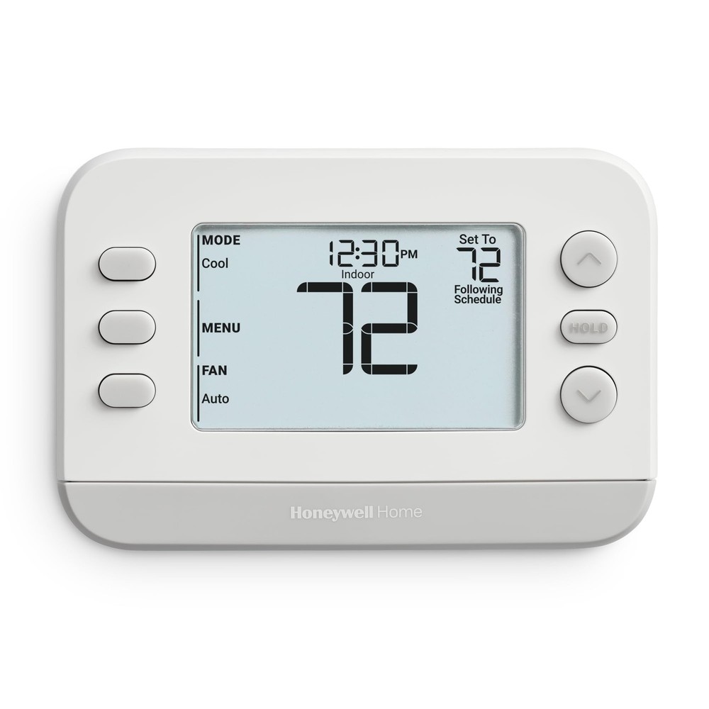 New! Programmable Thermostat, Conventional/Heat Pump Compatibility, Flexible ...