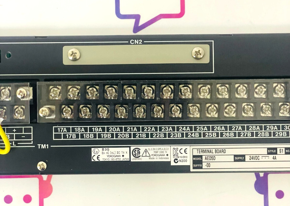 YOKOGAWA AED5D-00 Terminal Board