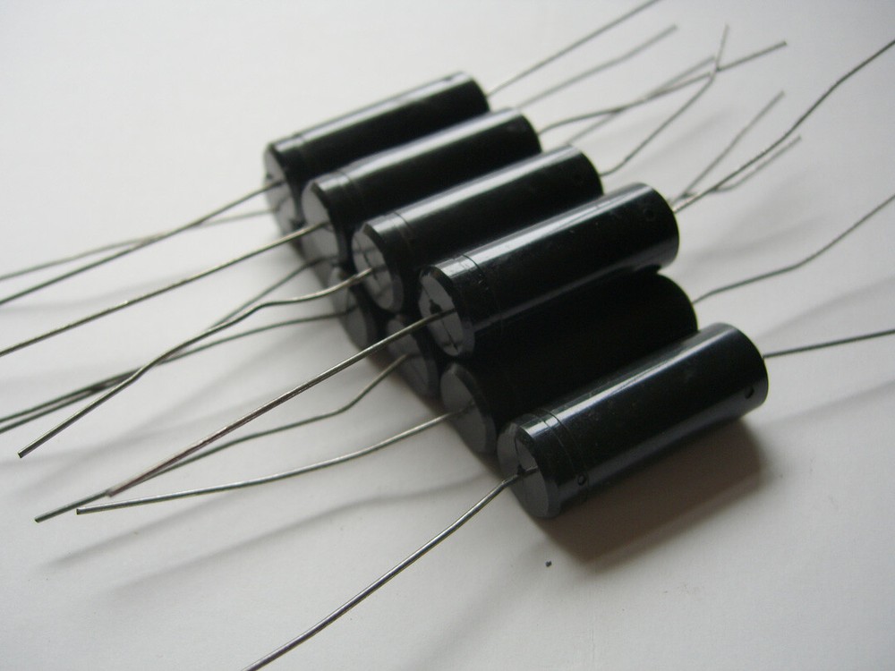 5 NOS John E Fast Capacitors .75 uf 200 v