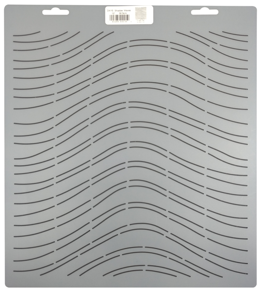 Quilting Stencil Flowing Lines Background Wave Quilt Patterns Plastic Template