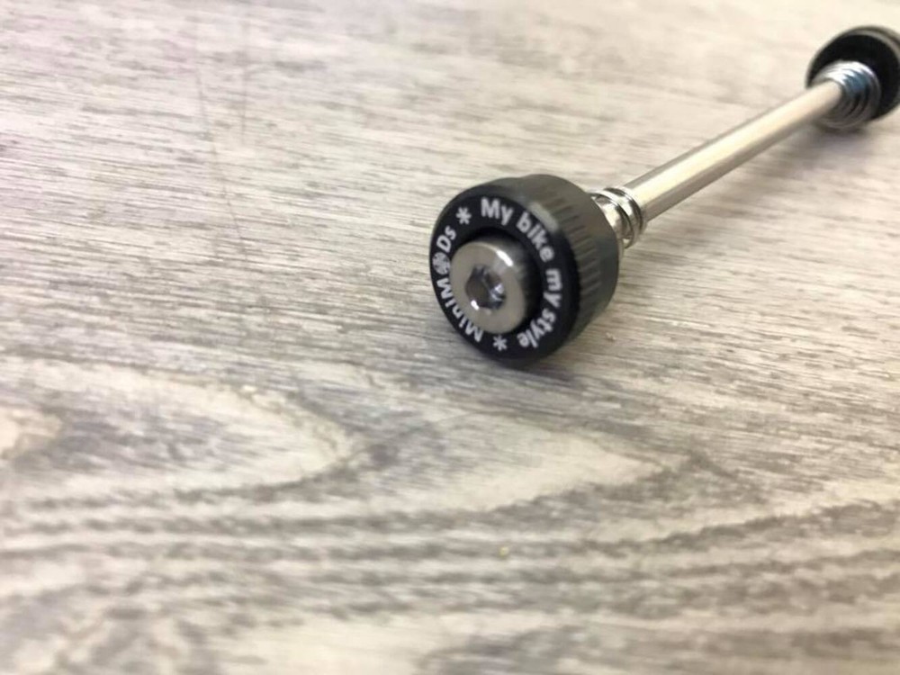 Titanium Front Wheel Skewer for Brompton (MiniMODs)