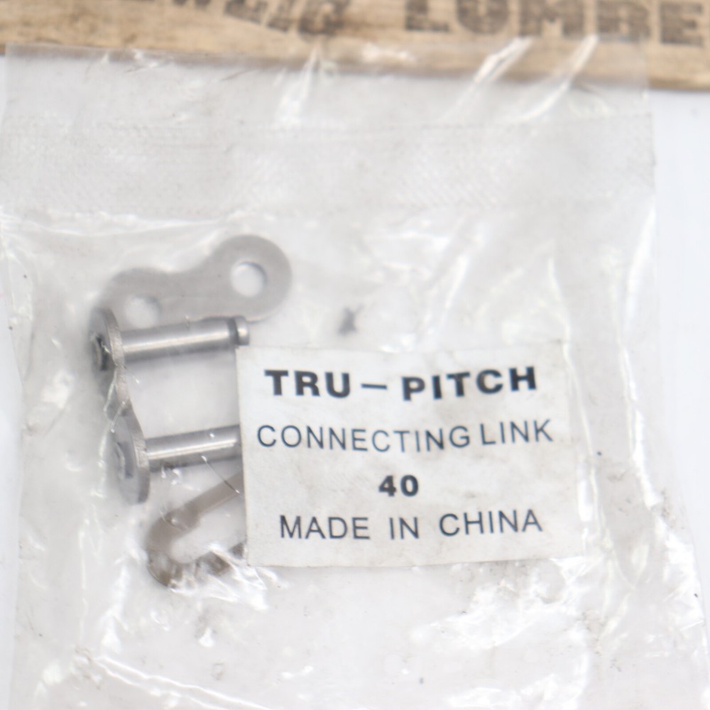 Tru-Pitch Roller Chain Connecting Link Set #40