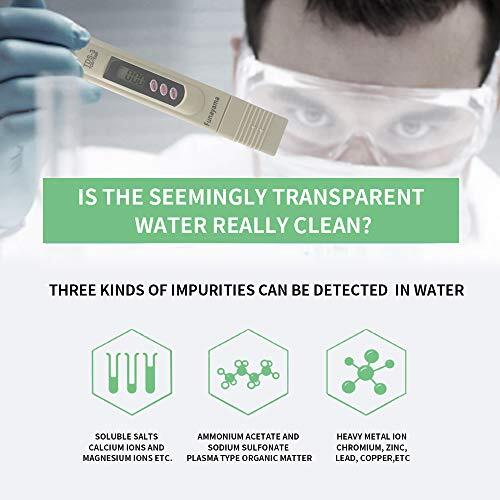 Professional Water Meter Testing Kit for Drinking Water - TDS, EC & Temp Meter