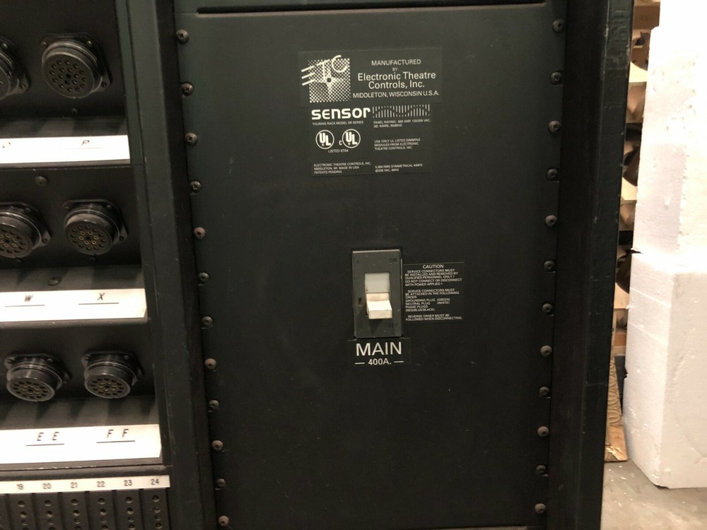 96X2K SENSOR Rack (Classic) ETC Touring Dimmer Rack