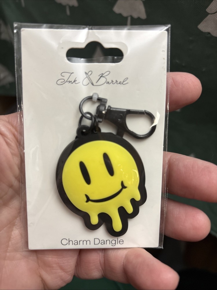 Ink & Barrel Bag Charm Dangle Accessory.