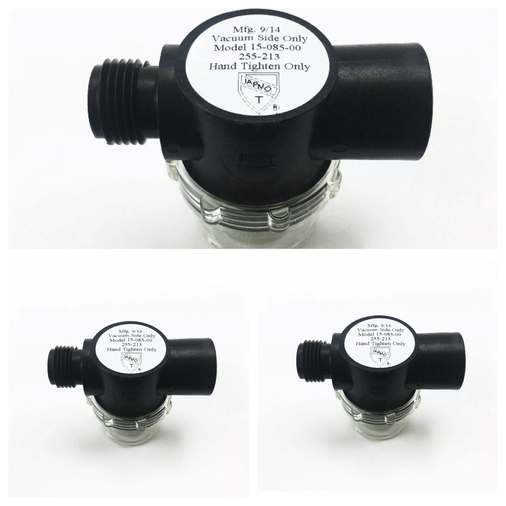 3 PACK of Shurflo Water Pump Strainer Filters