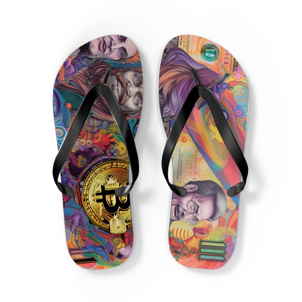 Basic crypto currencies Flip Flops