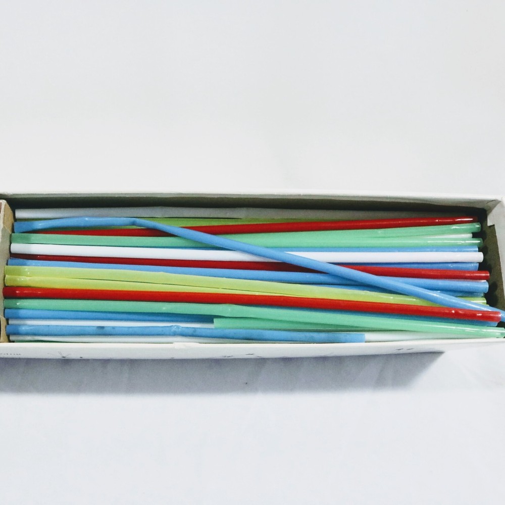 Vintage Game Construct-O-Straws