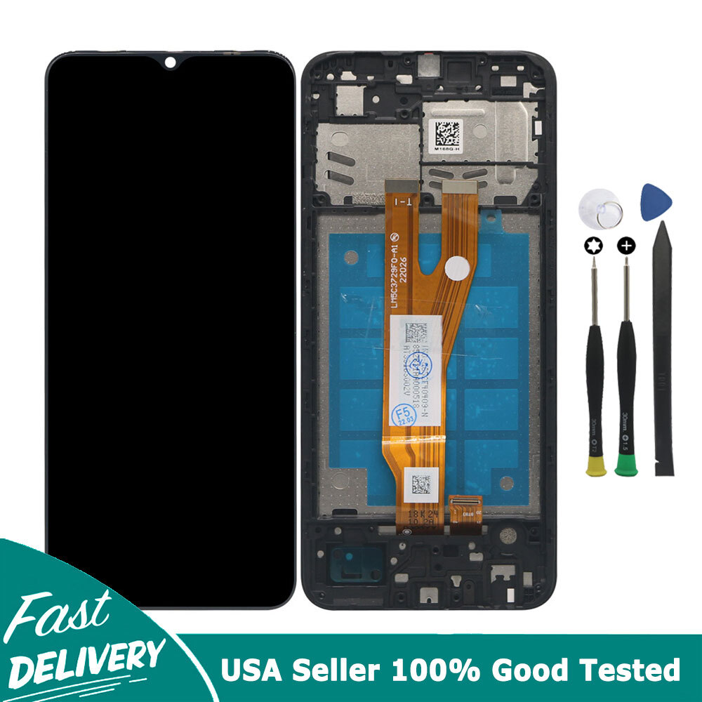 LCD Display For Samsung Galaxy A03 Core A032F A032M Touch Digitizer with Frame