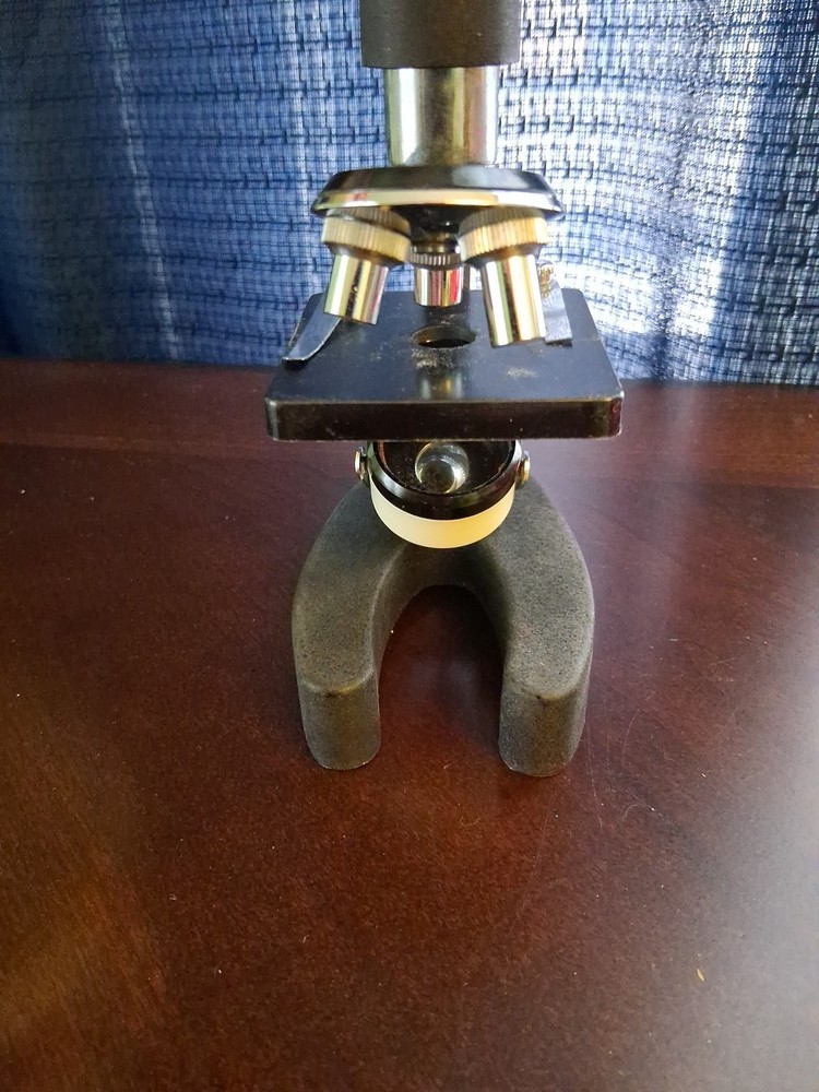 Vintage Sans & Streiffe Vintage Microscope in Original Case With Tools!