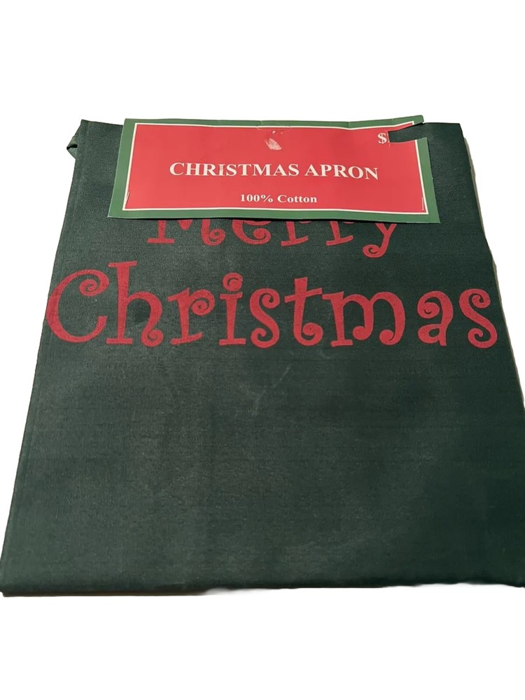 Christmas Apron “Merry Christmas “