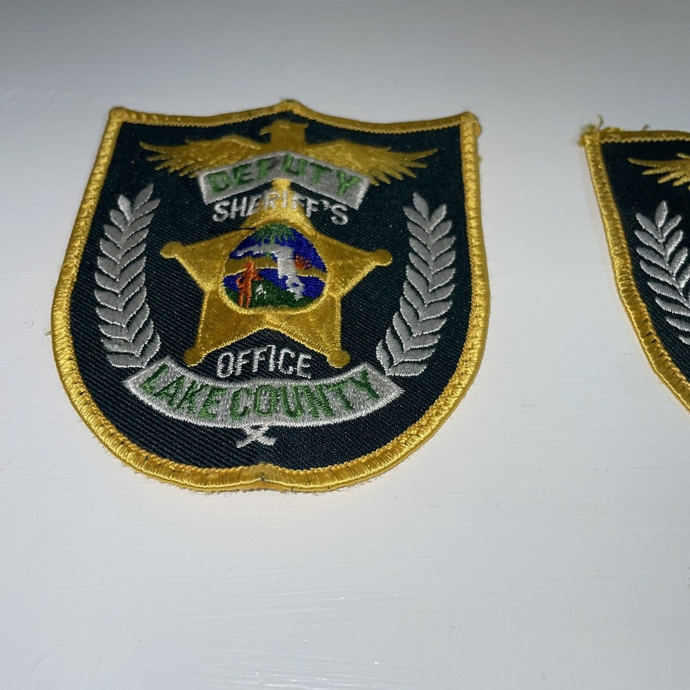 Lake County Sheriff's Dept. Deputy (Florida) shoulder patch Bundle Lot 2