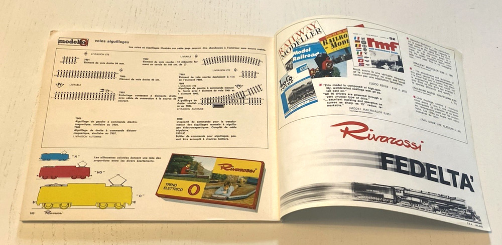 CATALOG RIVAROSSI - 1969/1970 - Nice Condition.