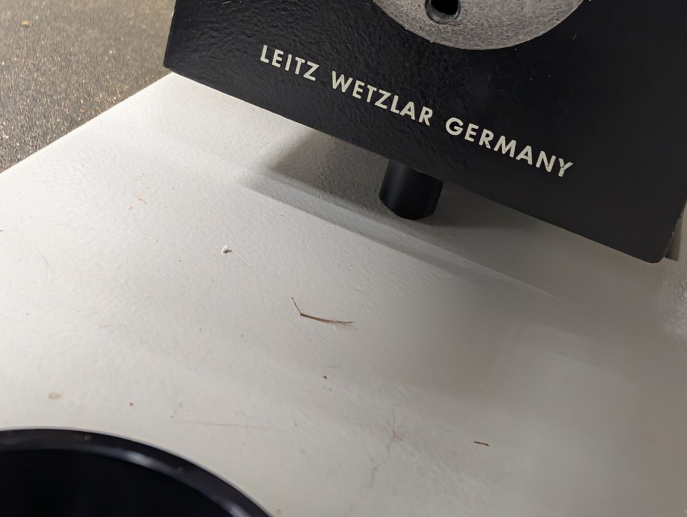 Leitz Wetzlar Metalloplan Microscope