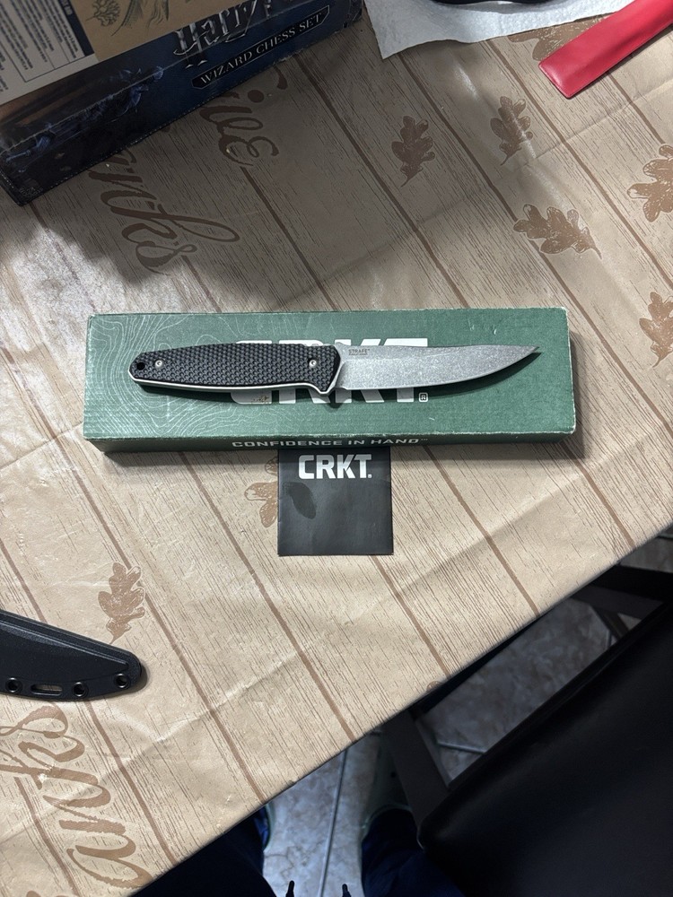 Custom Knife With Sheath Rare