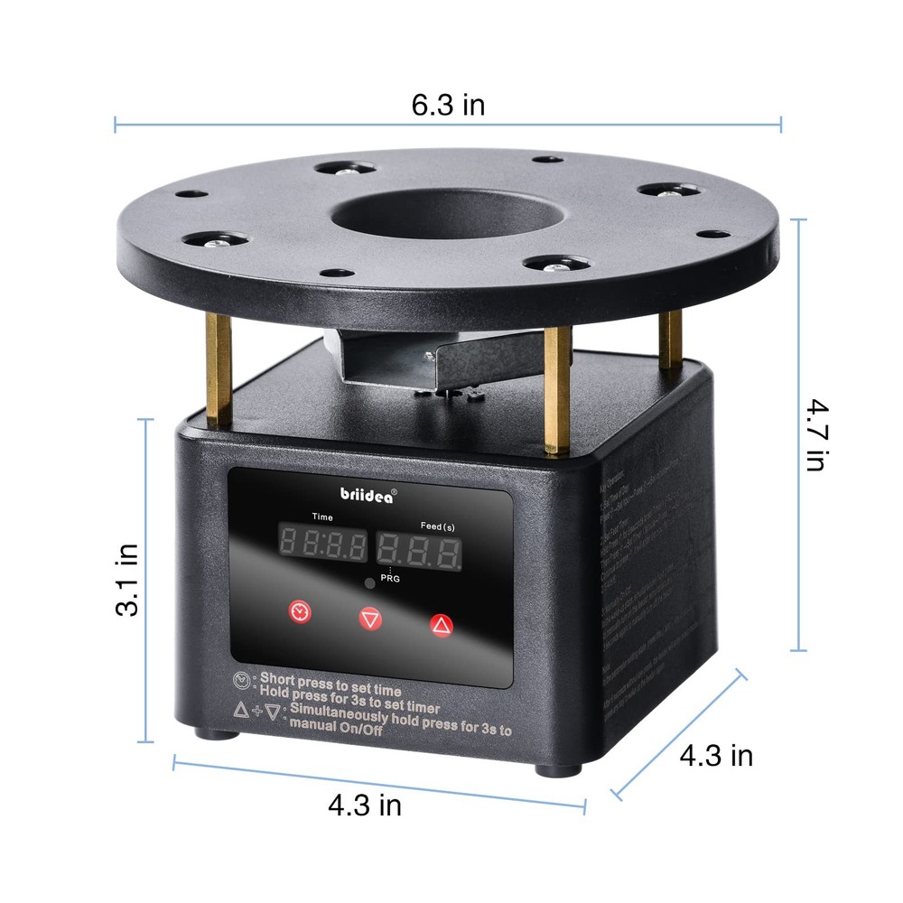 Automatic Chicken Feeder Timer, Briidea Poultry Feeder Motor and Timer Kit, M...