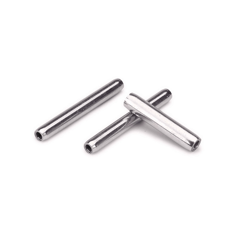 10mm outer diameter rolled dowel elastic column pin SUS304 open positioning pins