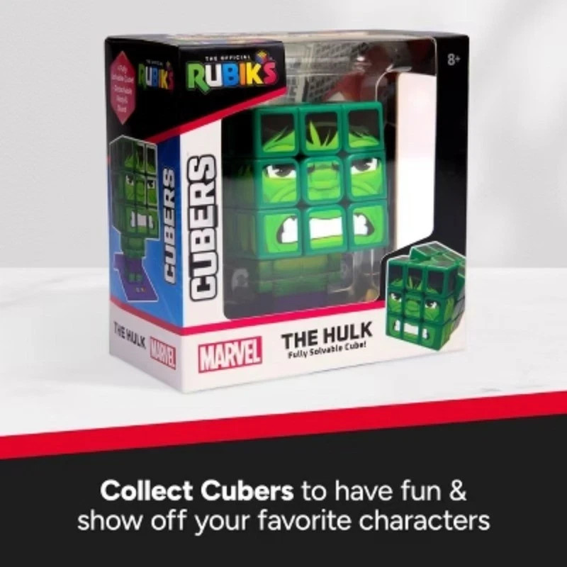 Rubik's Cube The Hulk Cuber Incredible Hulk Cubers Marvel Comics Rubiks Rubix