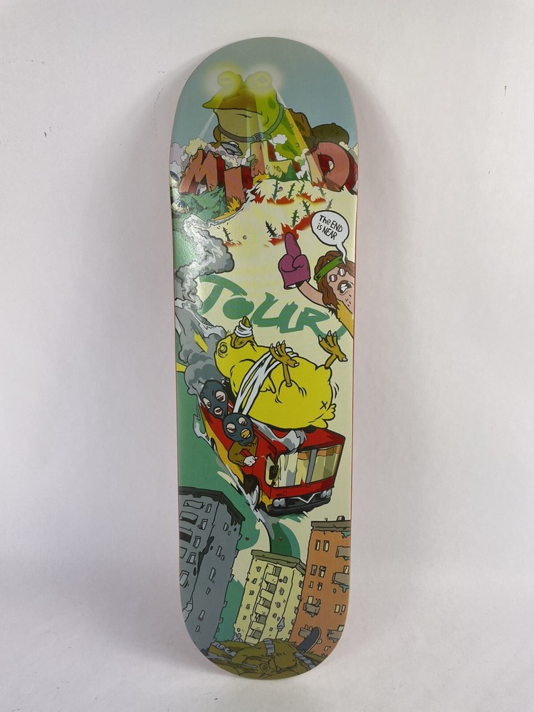 Hypnotoad the end is near Mild skateboards deck 8” RARE quality