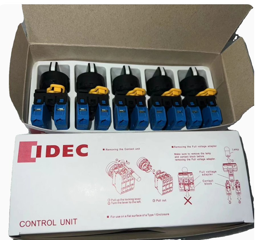 1PC NEW IDEC 3 speed rotary switch YW1S-3E20 2NO #LL