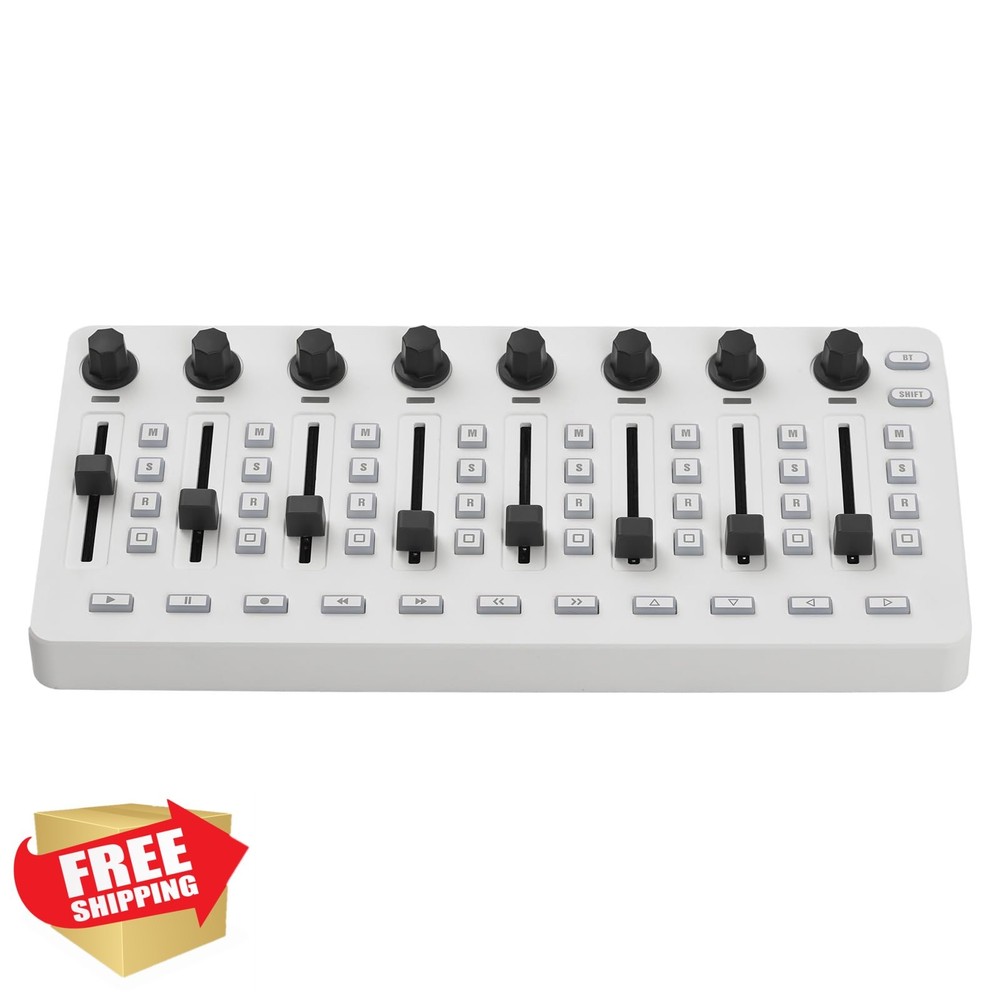 summina MIDI Controller Mixer 43 Buttons 8 Knobs BT USB
