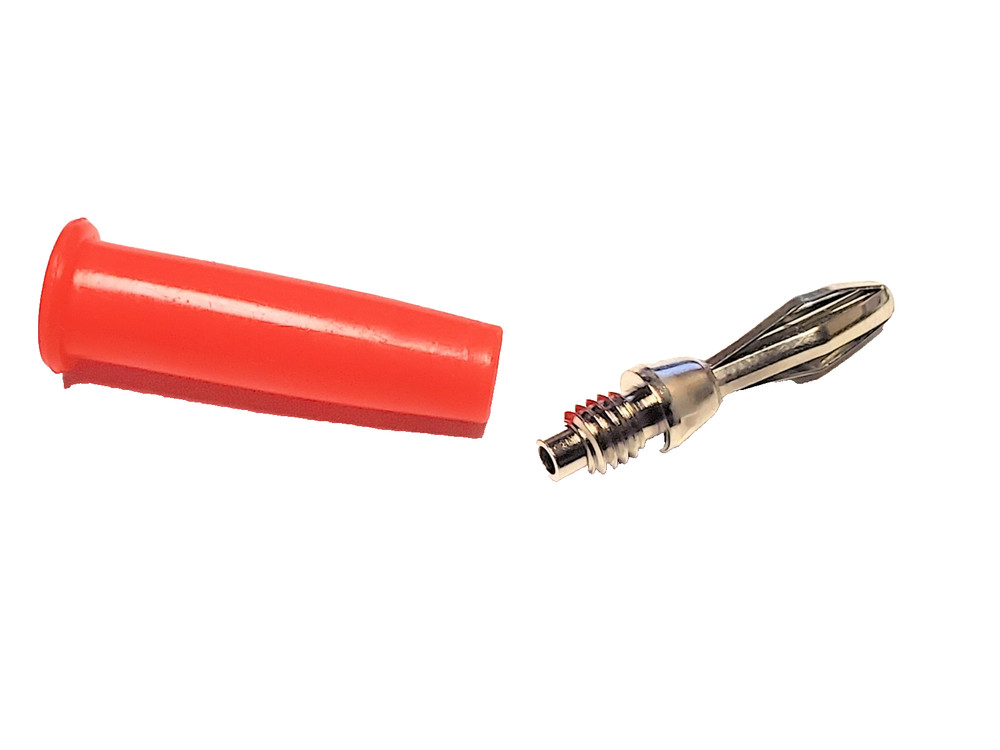 Banana Plug Red  2P1-100R