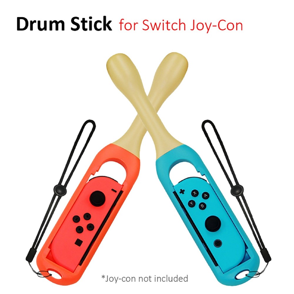 ABS Plastic Drumsticks Adapter For Nintend Switch Controller Grip