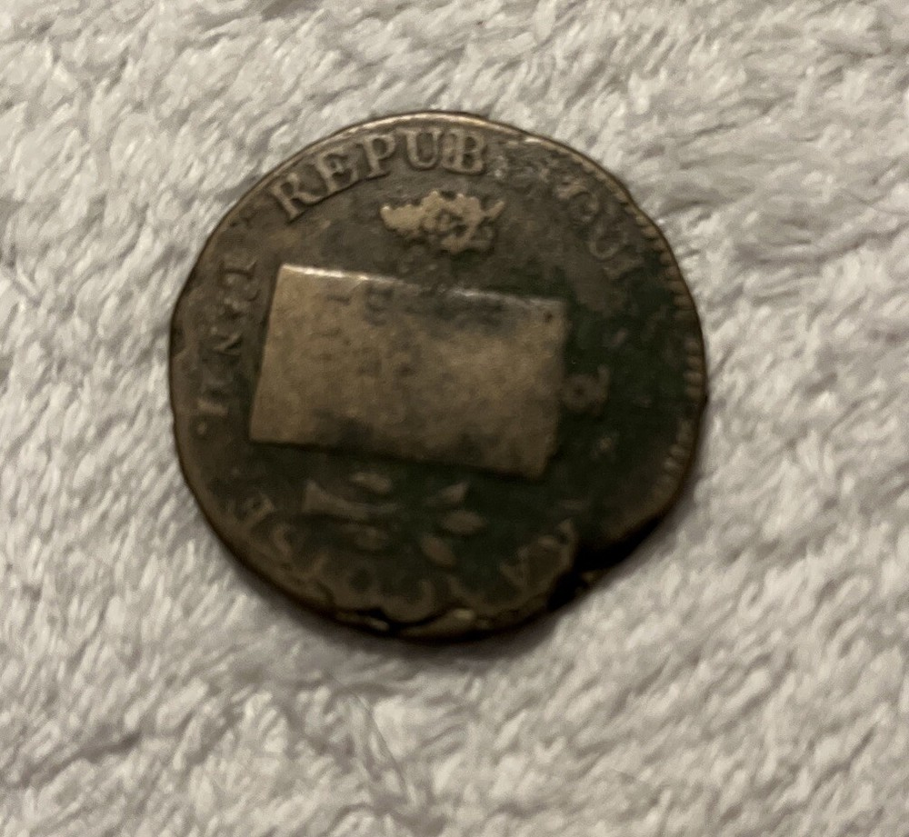 France 2 Soles 1793-cow