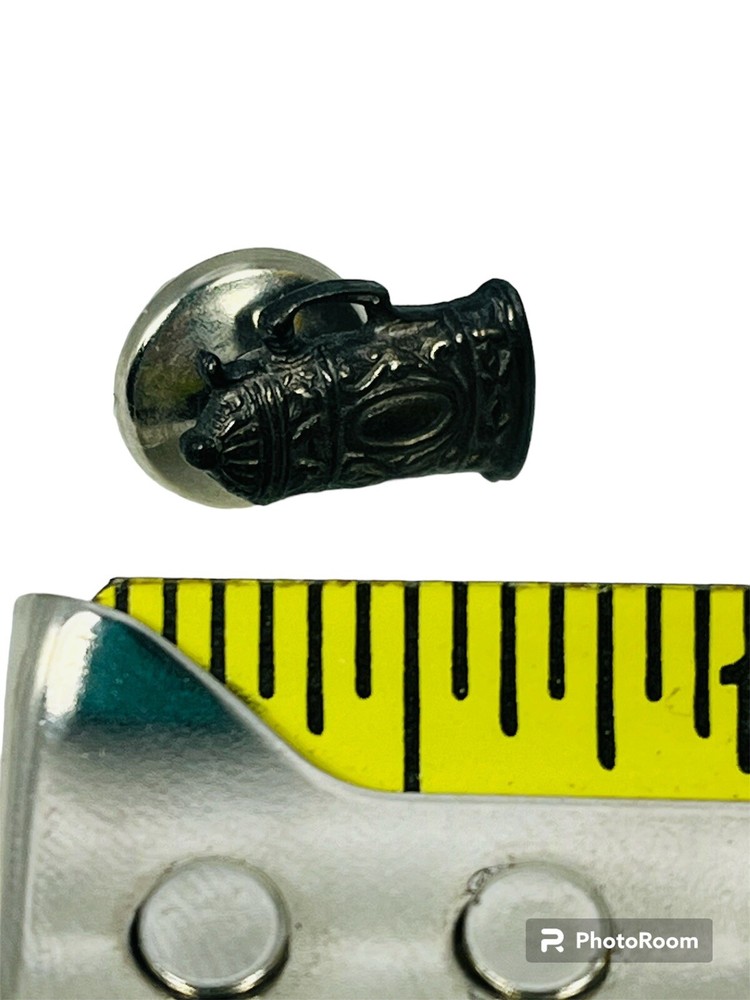 Vintage Beer Stein Pin Lapel Small Mini Pewter?