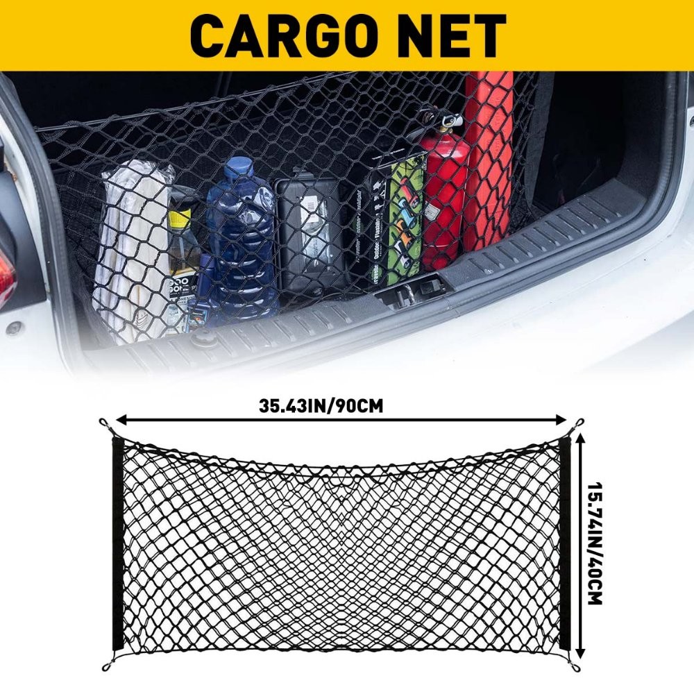 Envelope Style Trunk Cargo Net Storage Organizer Universal SUV Car Accessories