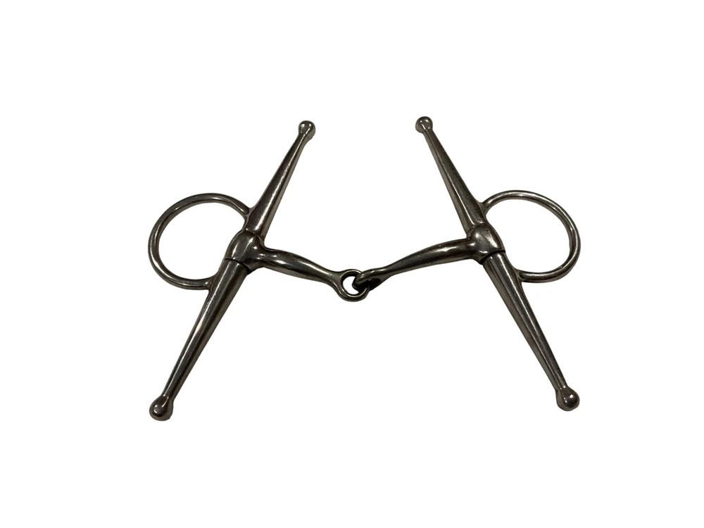 Full Cheek Single Joint Snaffle Bit 4.5”