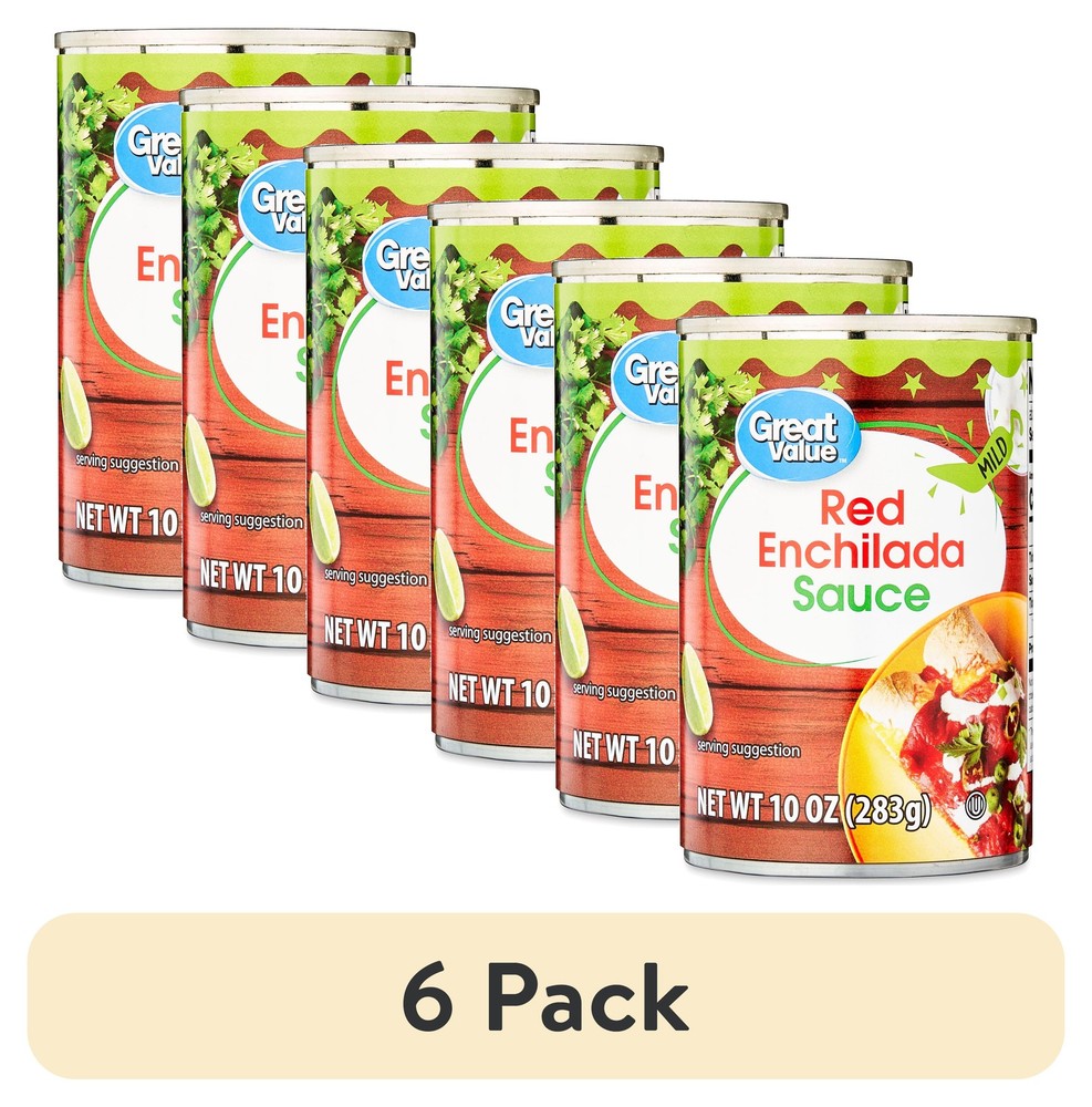 (6 pack) Red Enchilada Sauce, 10 oz