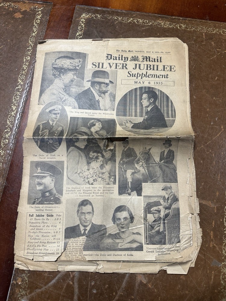Daily Mail Silver Jubilee Supplement May 6th 1935