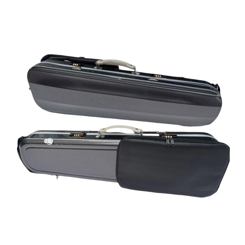 High-grade 4/4 Violin Case black dot Compound material, with coded lock