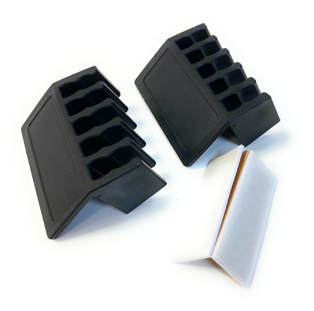 Cable Organizer 2pcs Five Slot Plastic Wire Cord Divider Holders Multipurpose