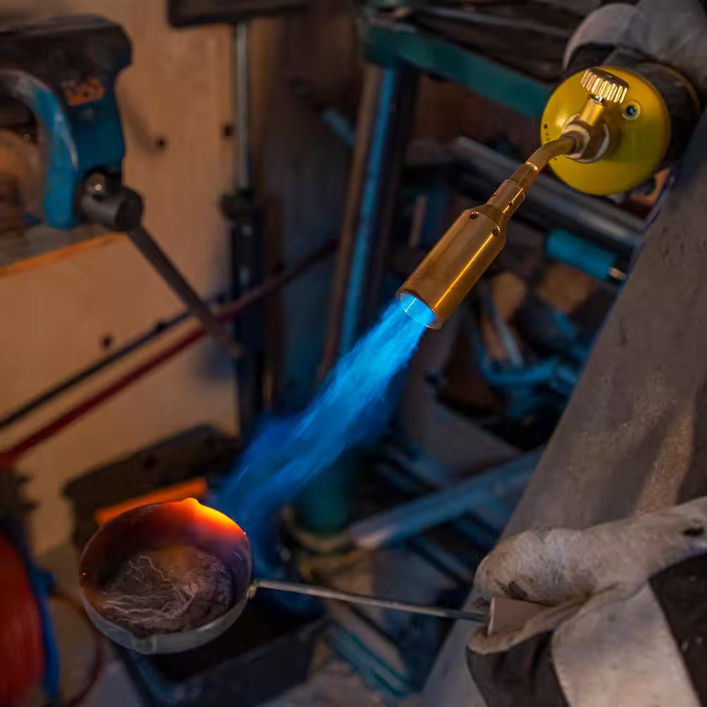 Multi-Torch Brass Interchangeable Power Burner Tip (Fuel Not Included)