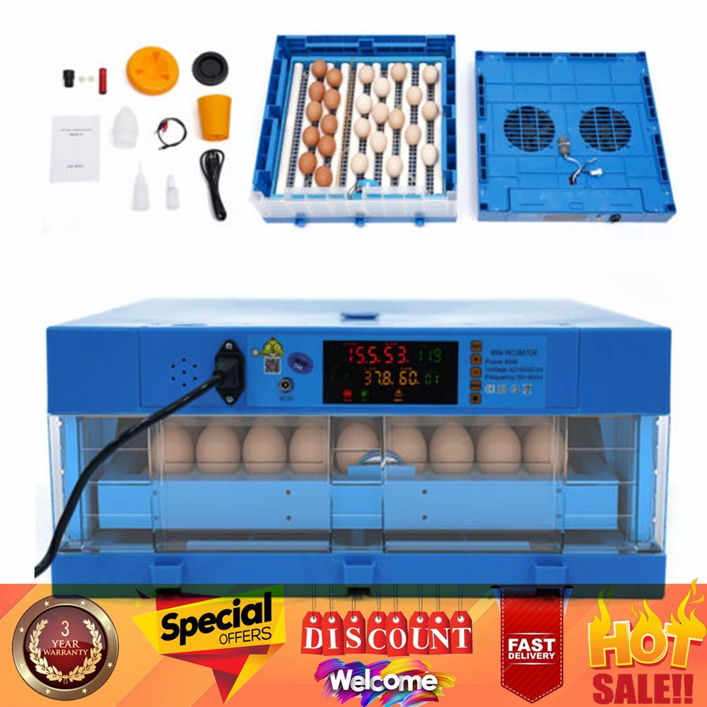 Chicken Quail Chick Hatcher Incubators Automatic Egg Incubator For Hatching Eggs