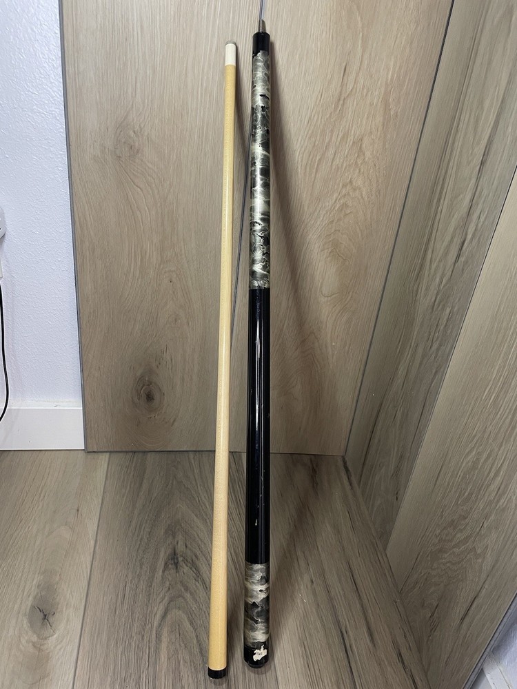 Dufferin Silver Marble Wrapless Cue  19 Oz 59”