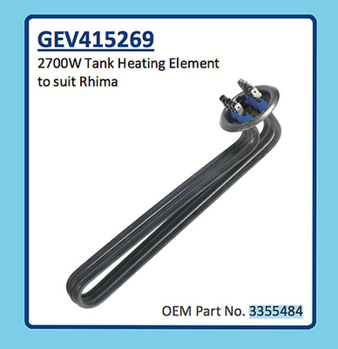 RHIMA TANK HEATING ELEMENT 2700W GEV415269 3355484