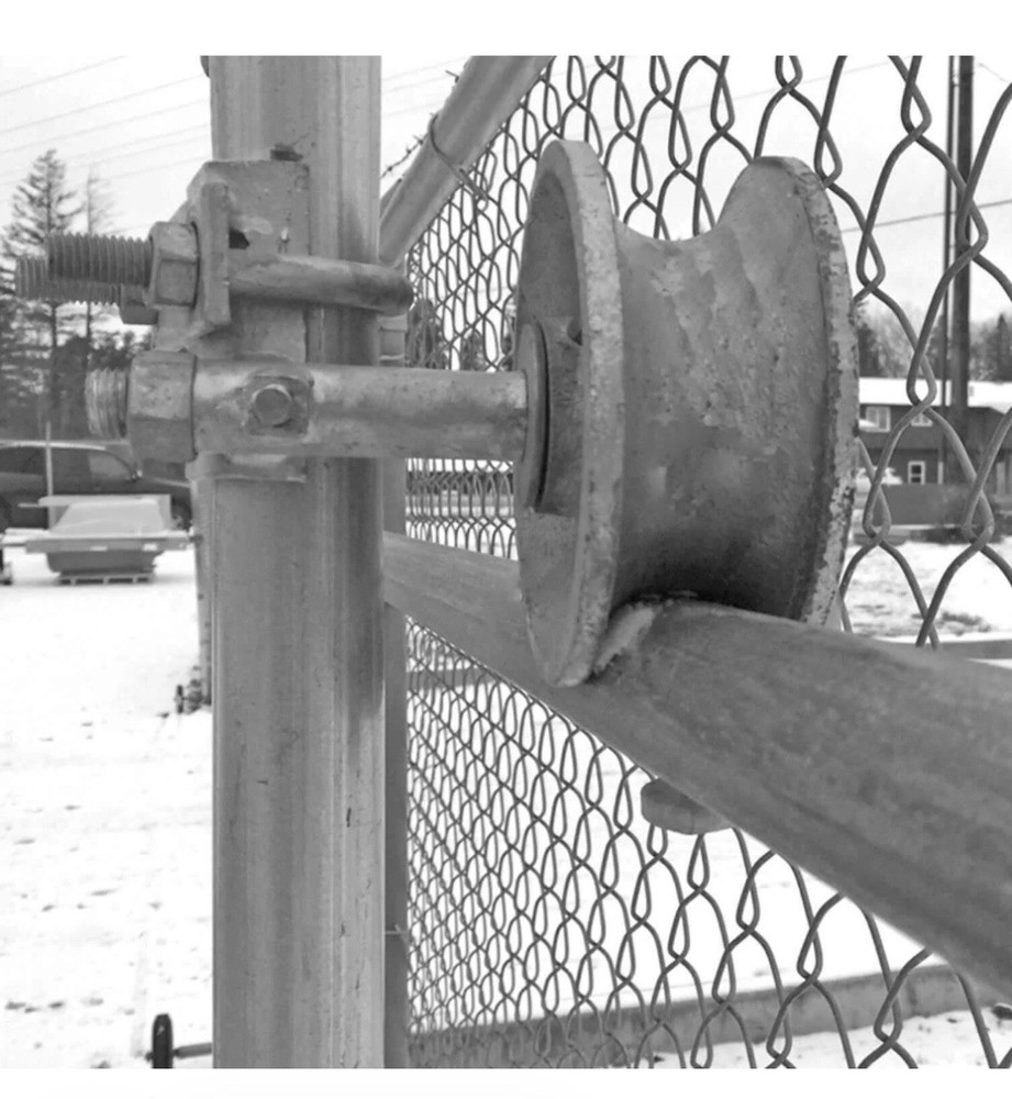 Chain Link Fence Rolling Gate Track Wheel Roller