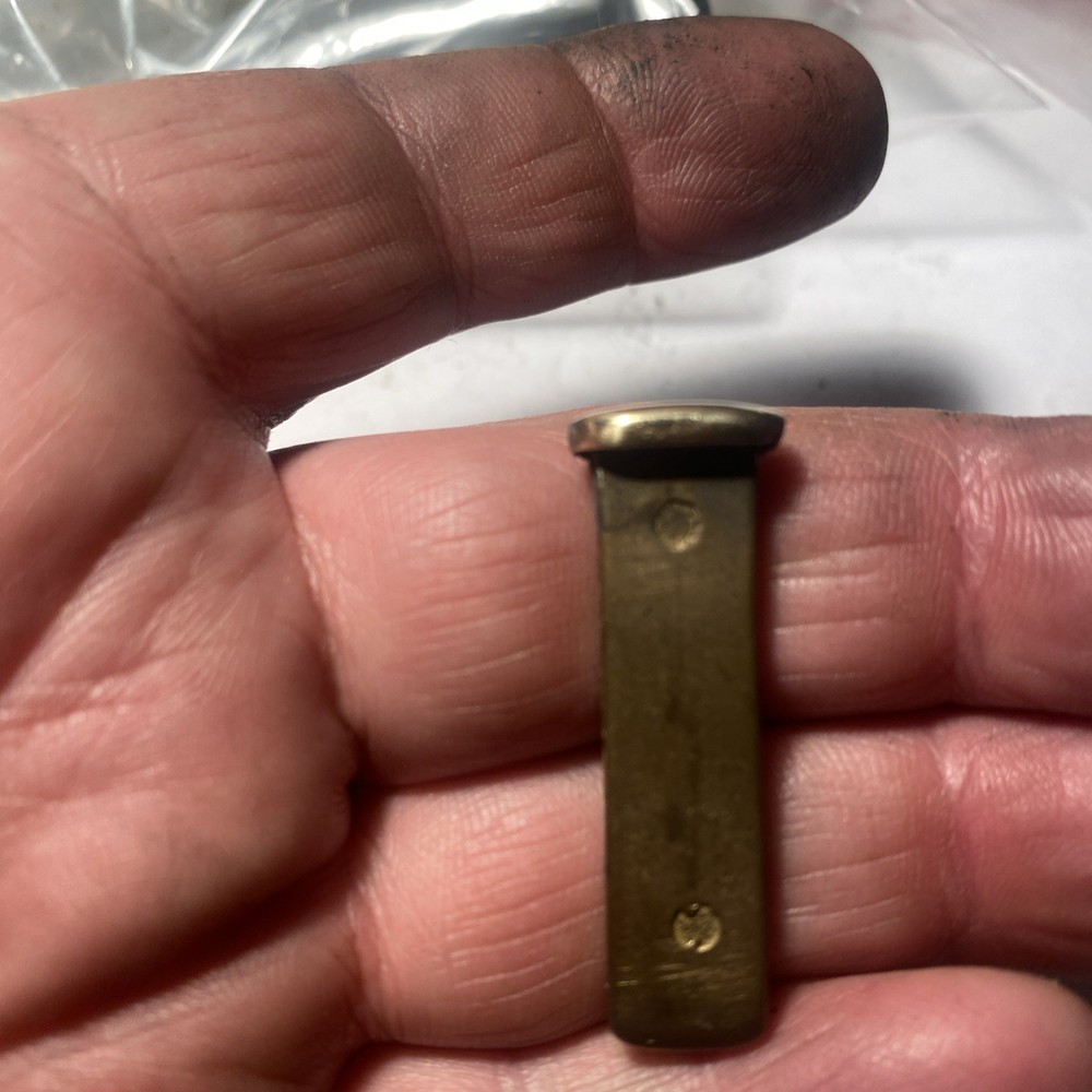 Genuine Brass Wedge From An Investarms Hawken Muzzleloader.