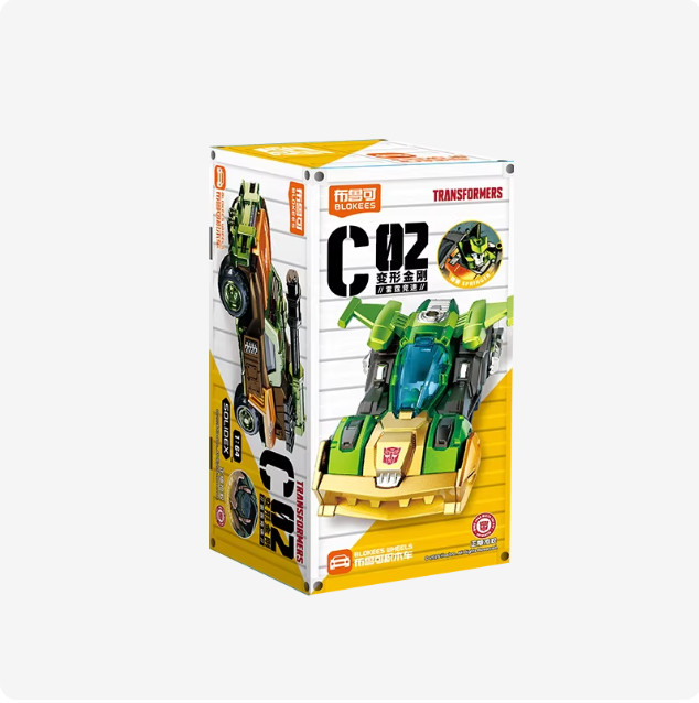 Blokees Wheels IDW Transformers C02 Breakdown Vehicle 1:64 Assembly Model Kits