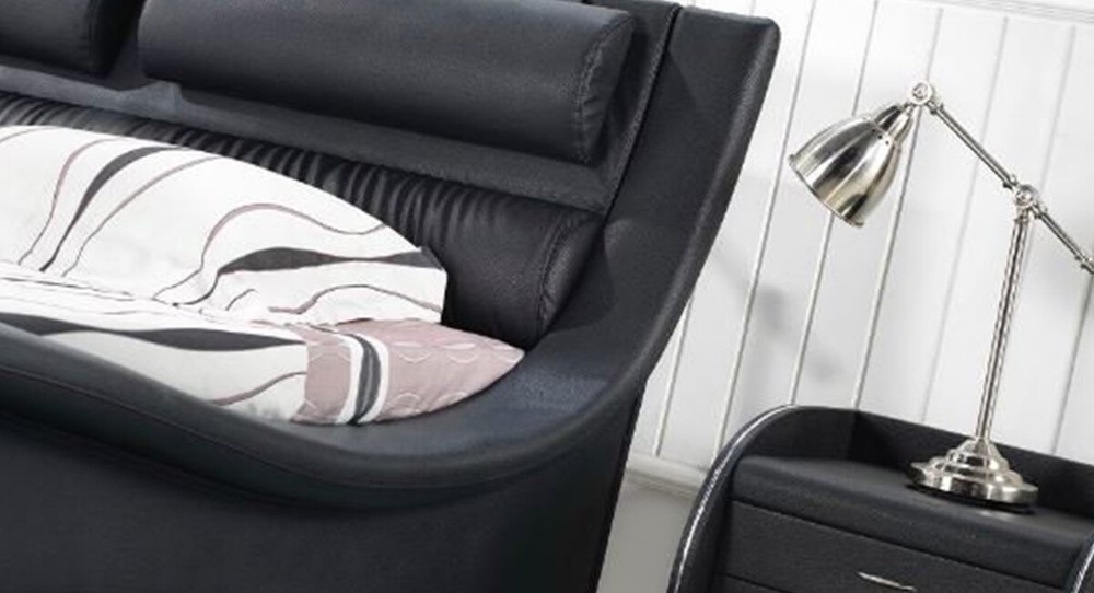 Napoli Modern Bed King( Black)
