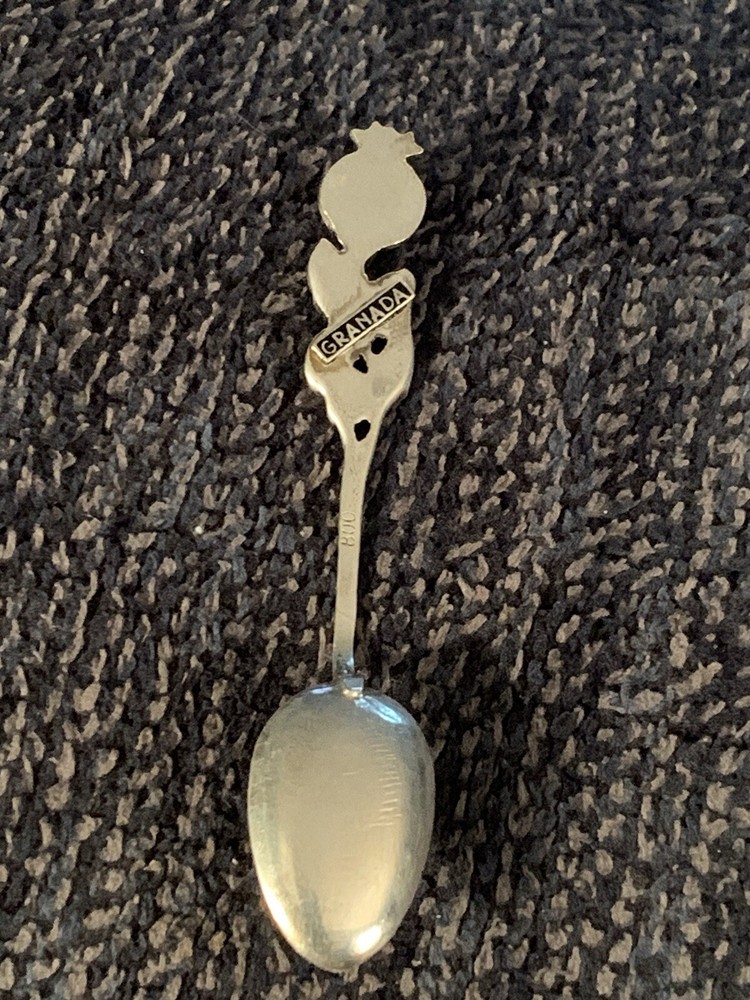 800 Silver 3.5” Granada Spoon