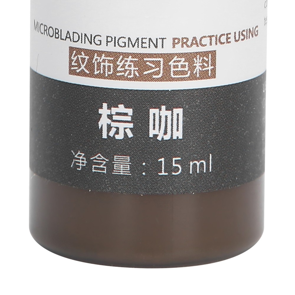 15ml Eyebrow Tattoo Pigment Microblading Ink Brown Coffee