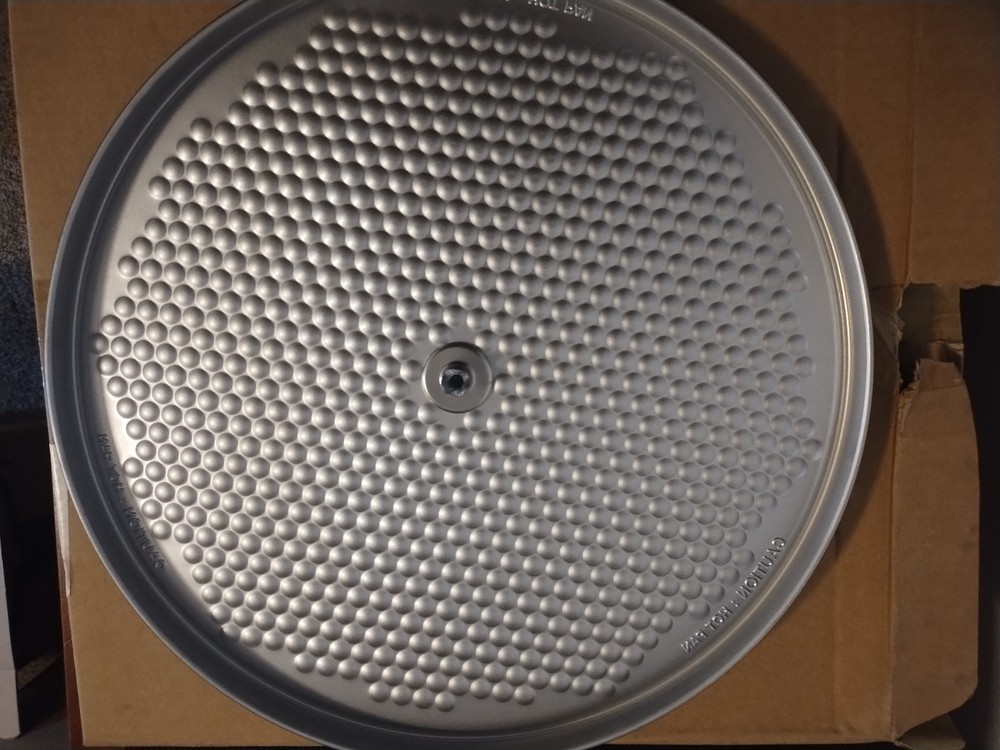 presto pizzazz pizza baking pan( for rotating oven) 85677