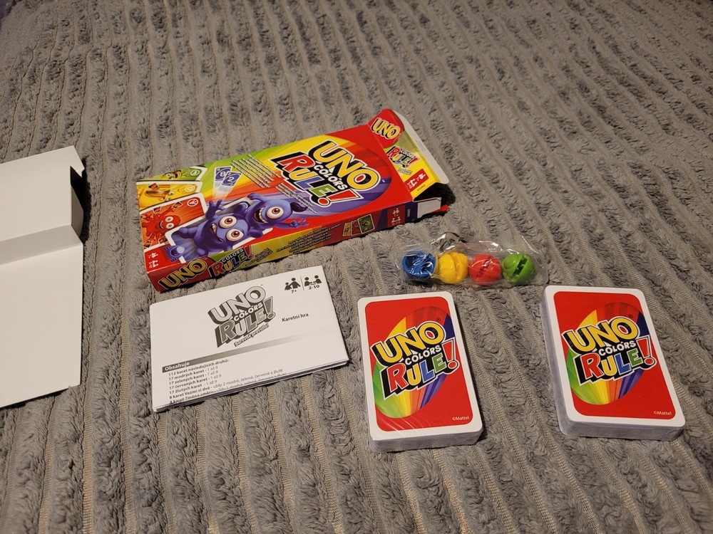 Mattel Uno Colours Rule DWV64